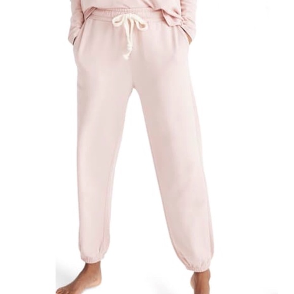 Madewell Pants - Madewell | Pajama Sweatpants Primrose Pink